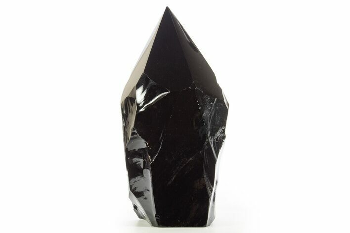Free-Standing Polished Obsidian Point - Mexico #336916
